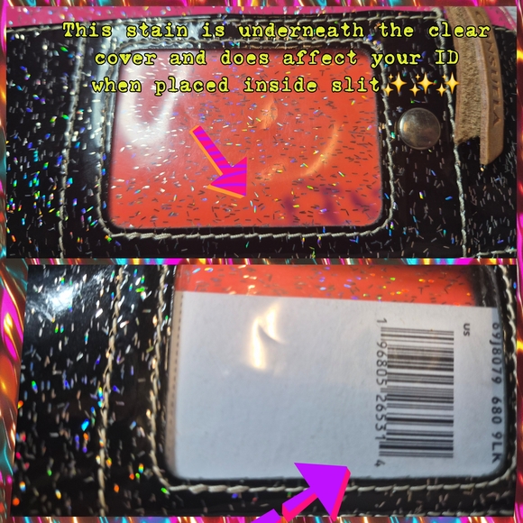 Consuela Card(Also Includes Section For Cash)Wallet    PLEASE LOOK AT ALL PICS! - Picture 15 of 15